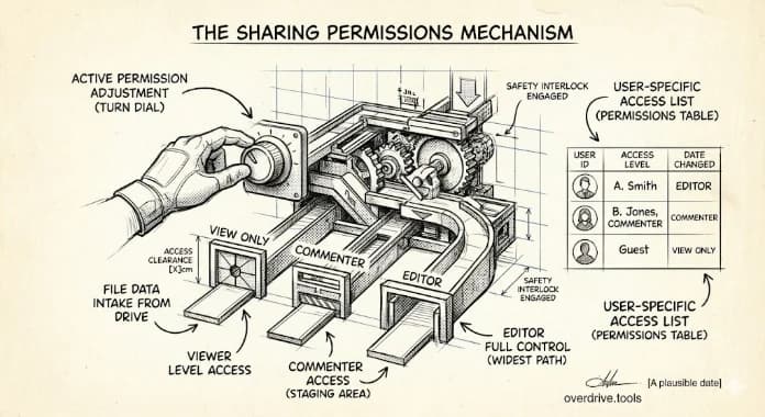 How to Change Google Drive Sharing Permissions
