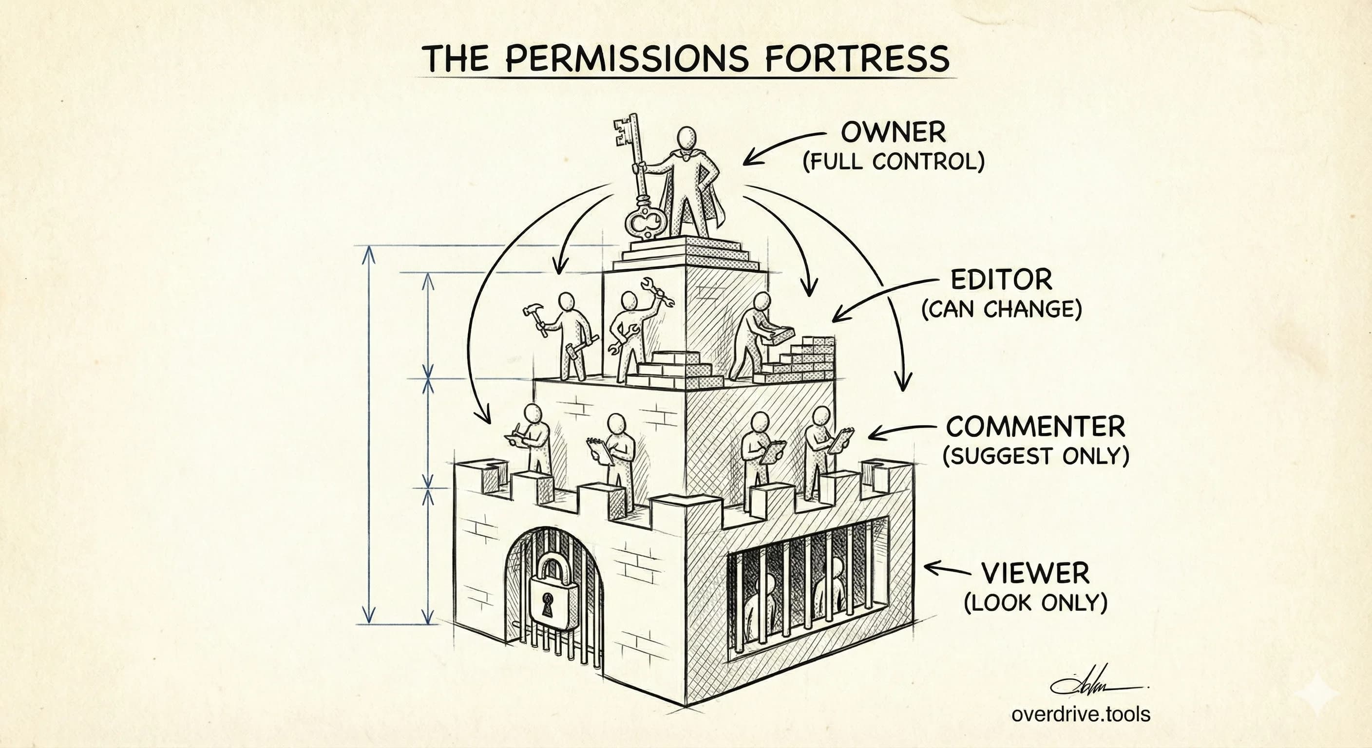 Google Drive Permissions Explained: Viewer, Commenter, Editor, and Owner