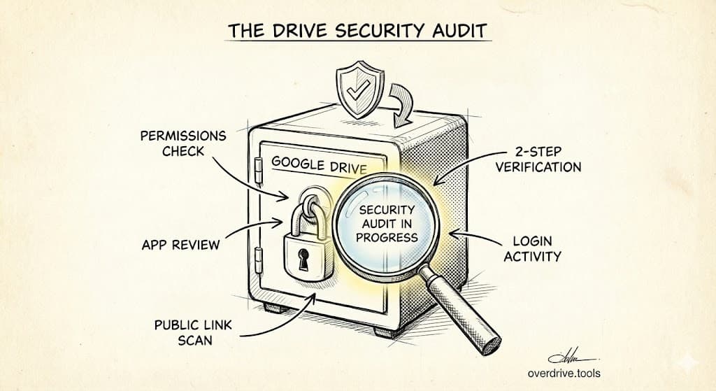 The Complete Google Drive Security Audit Checklist (2026)