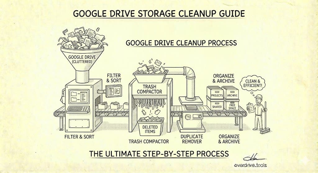 The Ultimate Google Drive Storage Cleanup Guide (2026)