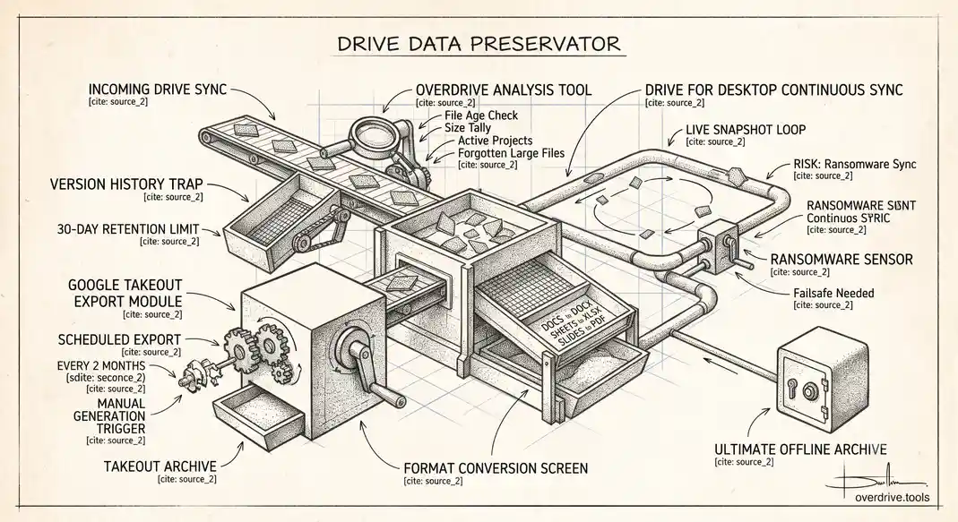 How to Actually Back Up Your Google Drive (Takeout, Sync, and What Neither Covers)