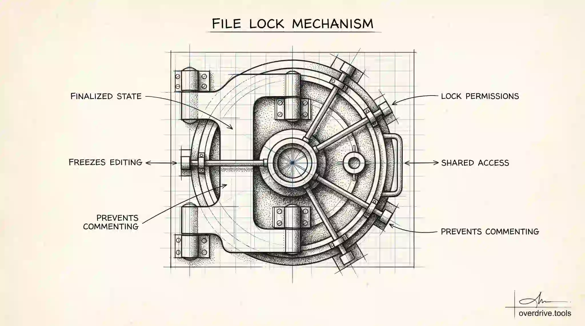 How to Lock a File in Google Drive