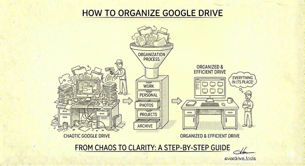 How to Finally Organize Your Google Drive (2026 Guide)