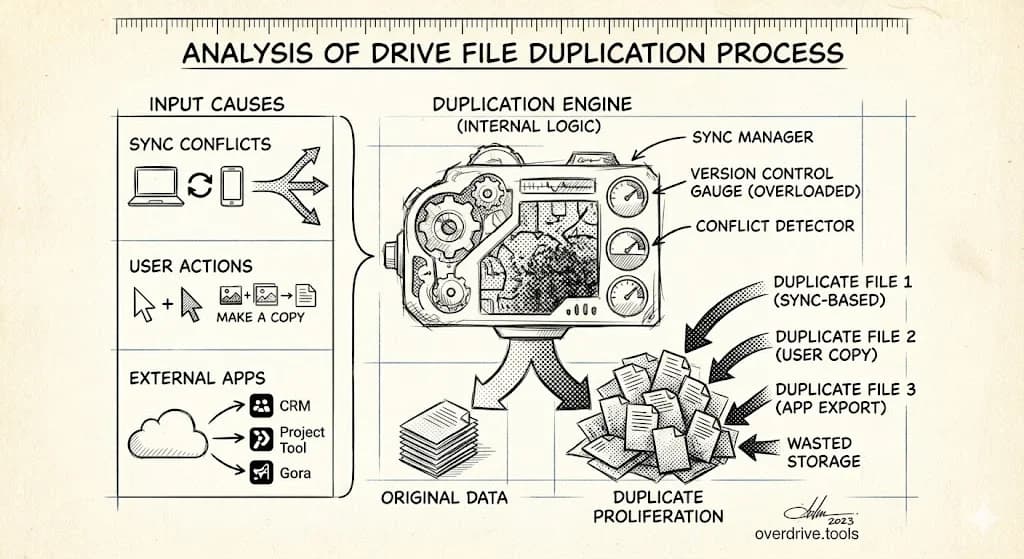 Why Google Drive Creates Duplicate Files (And How to Stop It)