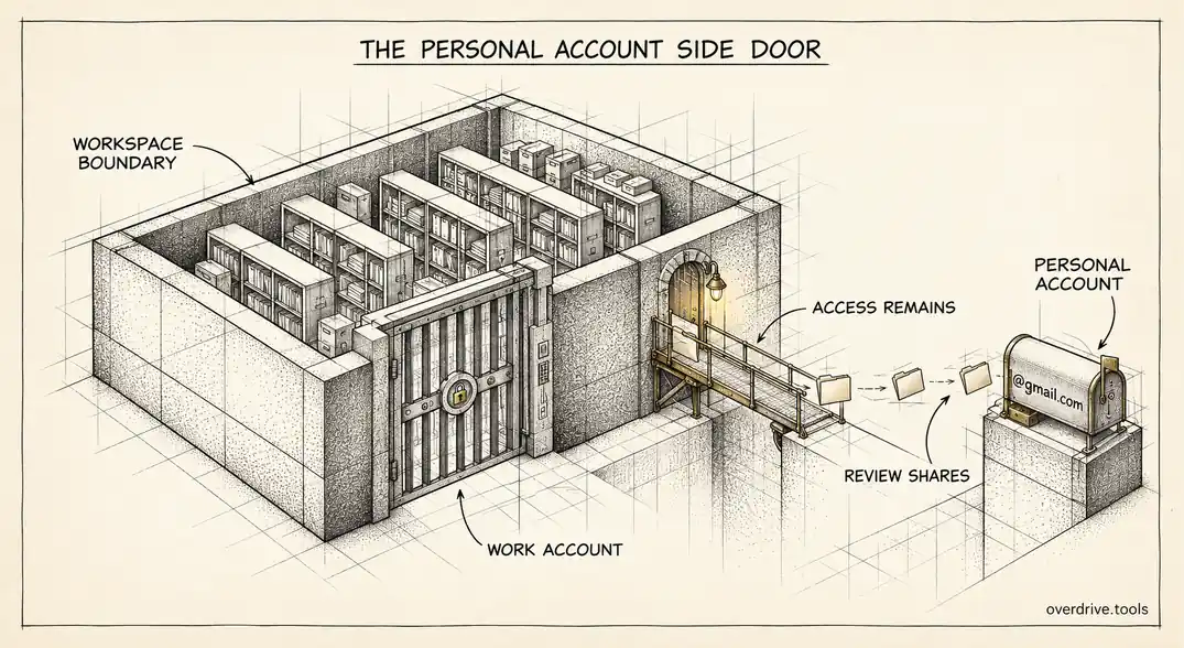 Workspace Files Shared With Personal Gmail Accounts